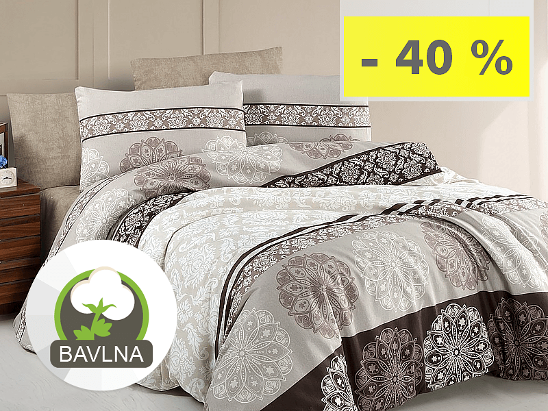 SLOVENSKÉ BAVLNENÉ OBLIEČKY - KRUHOVÉ MOTÍVY